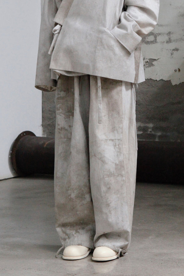 Aviva Jifei Xue staining soft parachute pants SS23-PP-FS